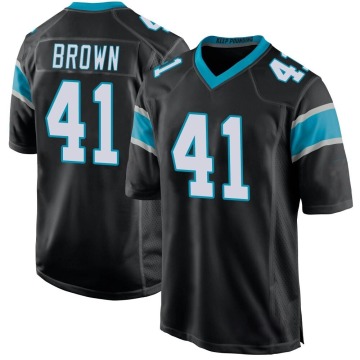 Spencer Brown Youth Black Game Team Color Jersey