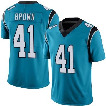 Spencer Brown Youth Blue Limited Alternate Vapor Untouchable Jersey