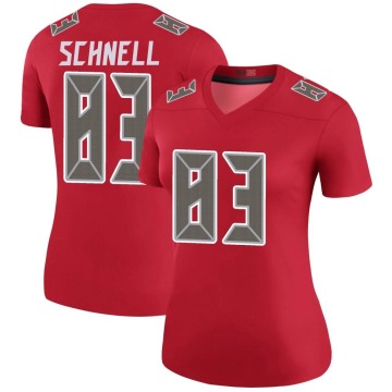 Spencer Schnell Women's Red Legend Color Rush Jersey