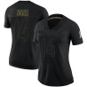 Stefon Diggs Women's Black Limited 2020 Salute To Service Jersey