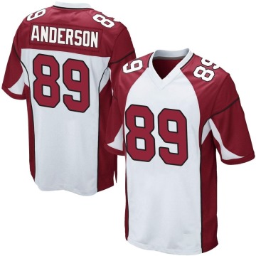 Stephen Anderson Men's White Game Jersey