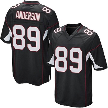 Stephen Anderson Youth Black Game Alternate Jersey