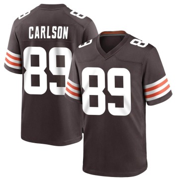 Stephen Carlson Youth Brown Game Team Color Jersey