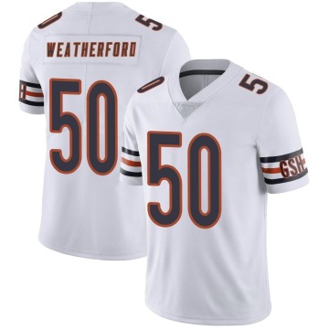 Sterling Weatherford Men's White Limited Vapor Untouchable Jersey