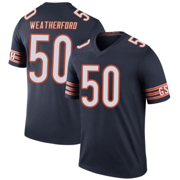 Sterling Weatherford Youth Navy Legend Color Rush Jersey