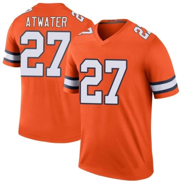 Steve Atwater Youth Orange Legend Color Rush Jersey