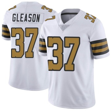 Steve Gleason Youth White Limited Color Rush Jersey