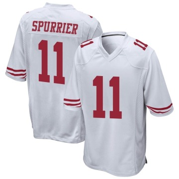 Steve Spurrier Youth White Game Jersey