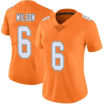 Stone Wilson Women's Orange Limited Color Rush Jersey