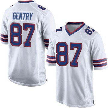 Tanner Gentry Youth White Game Jersey