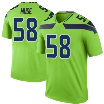 Tanner Muse Men's Green Legend Color Rush Neon Jersey