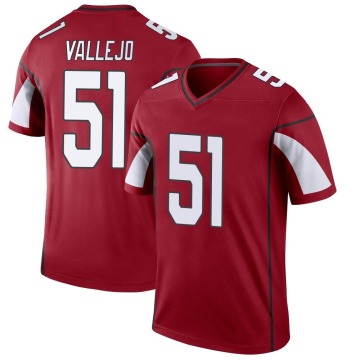 Tanner Vallejo Youth Legend Cardinal Jersey