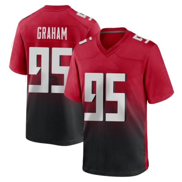 Ta'Quon Graham Men's Red Game 2nd Alternate Jersey
