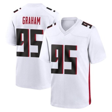 Ta'Quon Graham Youth White Game Jersey