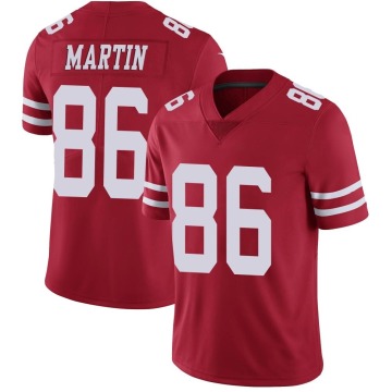 Tay Martin Men's Red Limited Team Color Vapor Untouchable Jersey