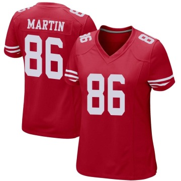 Tay Martin Women's Red Game Team Color Jersey