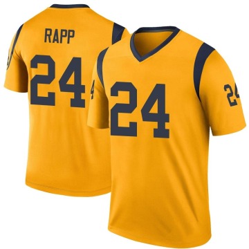 Taylor Rapp Youth Gold Legend Color Rush Jersey