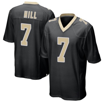 Taysom Hill Youth Black Game Team Color Jersey