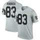 Ted Hendricks Youth Legend Inverted Silver Jersey
