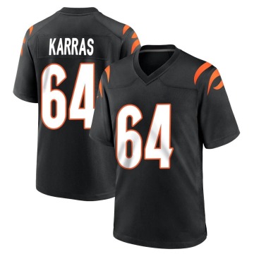 Ted Karras Youth Black Game Team Color Jersey