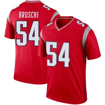 Tedy Bruschi Youth Red Legend Inverted Jersey