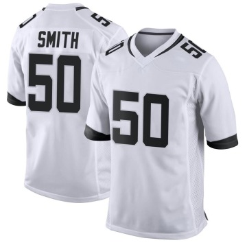 Telvin Smith Youth White Game Jersey