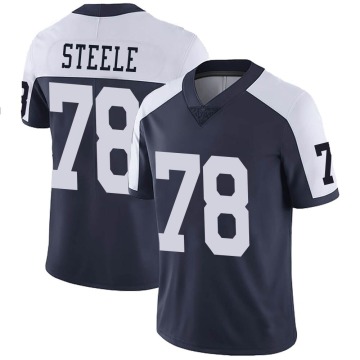 Terence Steele Youth Navy Limited Alternate Vapor Untouchable Jersey