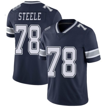 Terence Steele Youth Navy Limited Team Color Vapor Untouchable Jersey