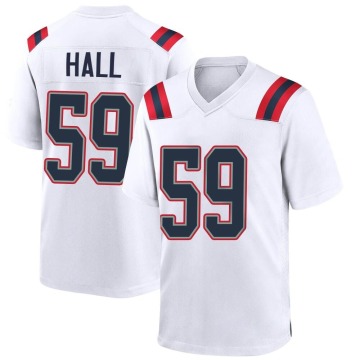 Terez Hall Youth White Game Jersey