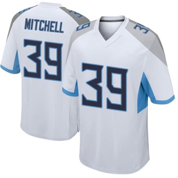 Terrance Mitchell Youth White Game Jersey