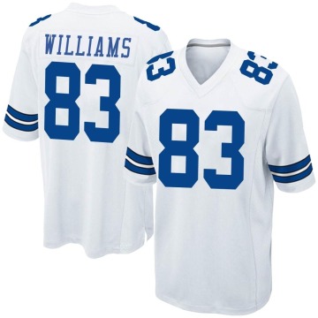 Terrance Williams Youth White Game Jersey