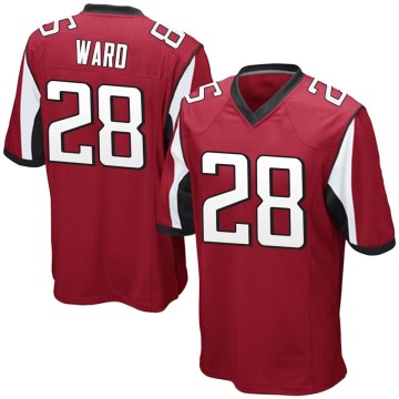 Terron Ward Youth Red Game Team Color Jersey