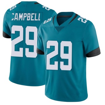 Tevaughn Campbell Men's Teal Limited Vapor Untouchable Jersey