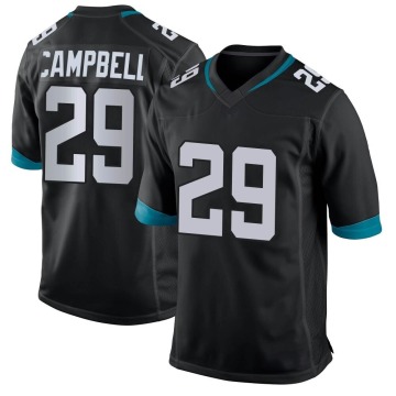 Tevaughn Campbell Youth Black Game Jersey