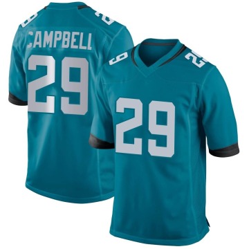 Tevaughn Campbell Youth Teal Game Jersey