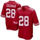Tevin Coleman Men's Red Game Team Color Jersey