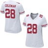 Tevin Coleman Women's White Game Jersey