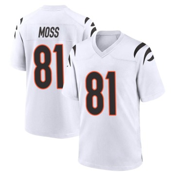 Thaddeus Moss Youth White Game Jersey