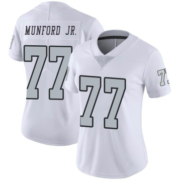 Thayer Munford Jr. Women's White Limited Color Rush Jersey