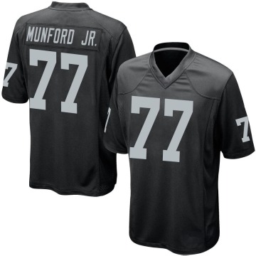 Thayer Munford Jr. Youth Black Game Team Color Jersey