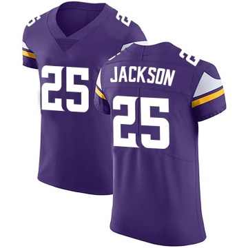 Theo Jackson Men's Purple Elite Team Color Vapor Untouchable Jersey