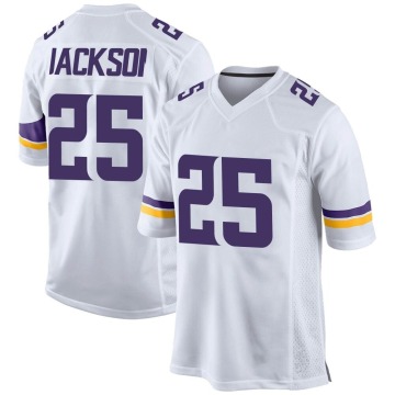 Theo Jackson Youth White Game Jersey