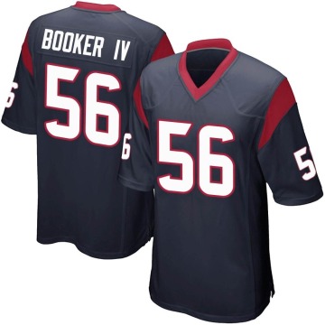 Thomas Booker IV Youth Navy Blue Game Team Color Jersey