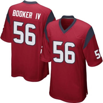 Thomas Booker IV Youth Red Game Alternate Jersey