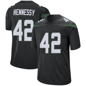 Thomas Hennessy Men's Black Game Stealth Jersey
