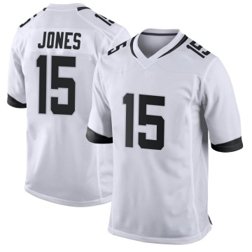 Tim Jones Men's White Game Jersey
