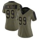 Tim Settle Women's Olive Limited 2021 Salute To Service Jersey