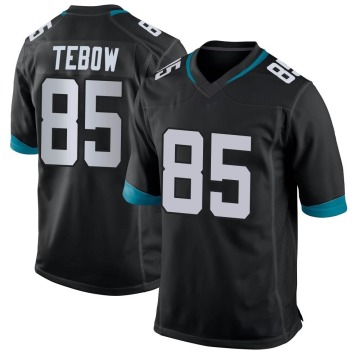 Tim Tebow Youth Black Game Jersey