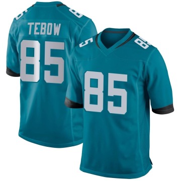 Tim Tebow Youth Teal Game Jersey