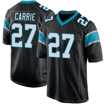 T.J. Carrie Youth Black Game Team Color Jersey